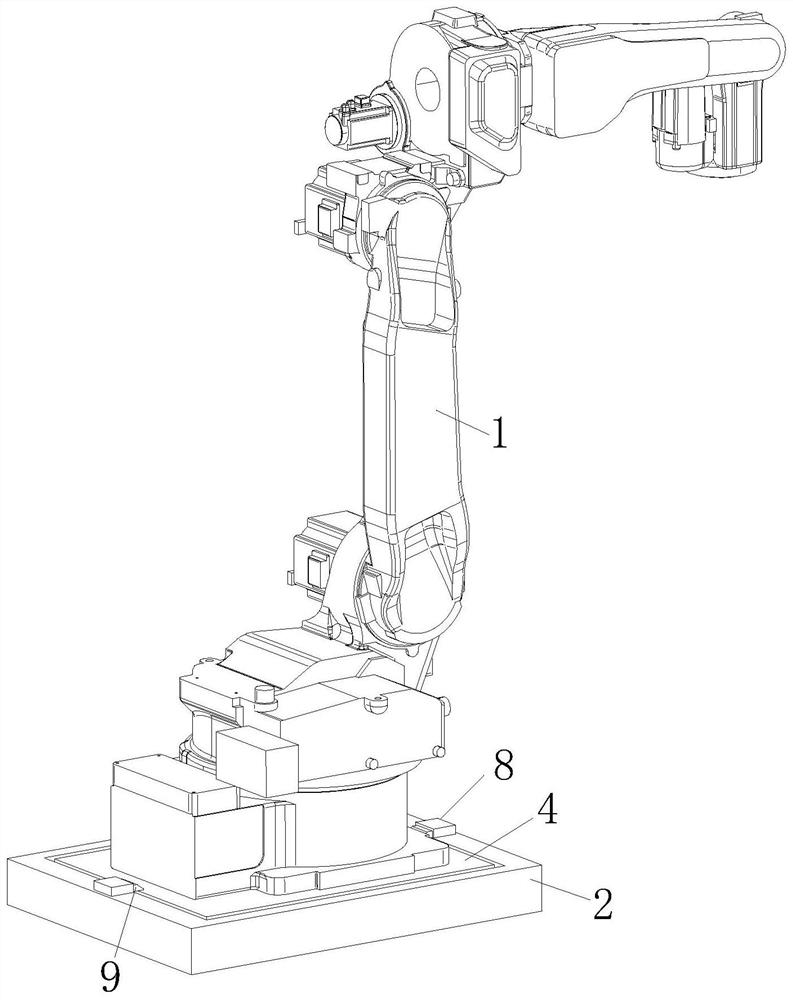 Shock-resistant base of manipulator