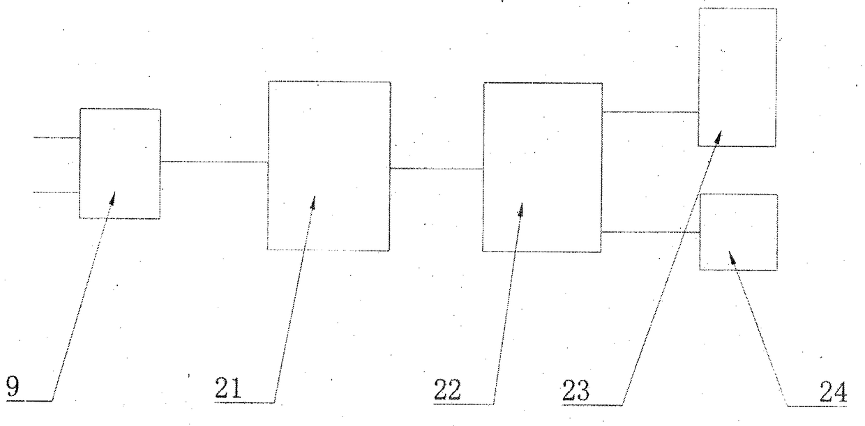 A stray current detection device for seawater pipelines of marine ships