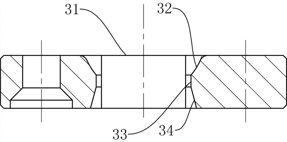 Valve core rotating device of control ball valve