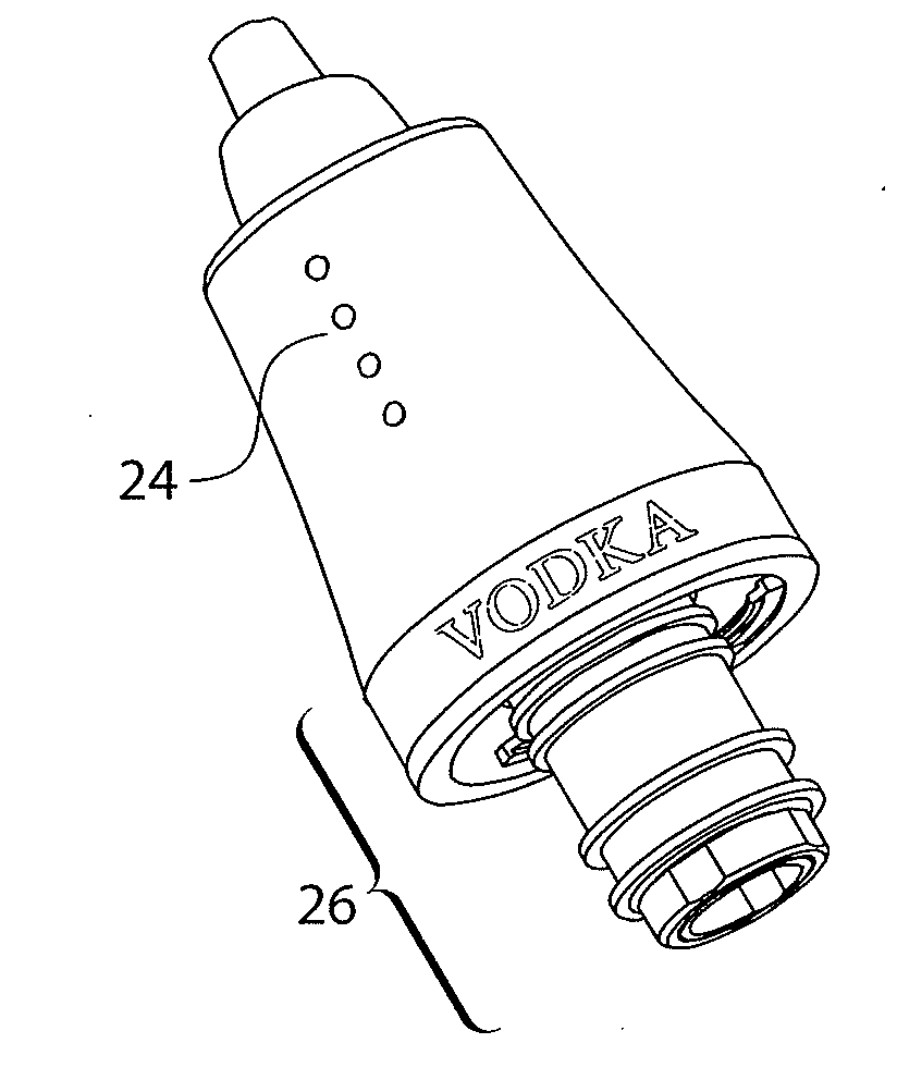 Wireless spout and system for dispensing