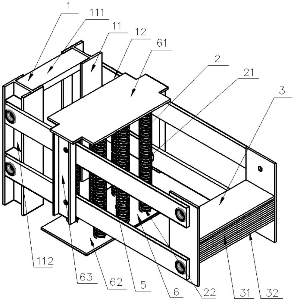 Low-frequency lever type tuned mass damper