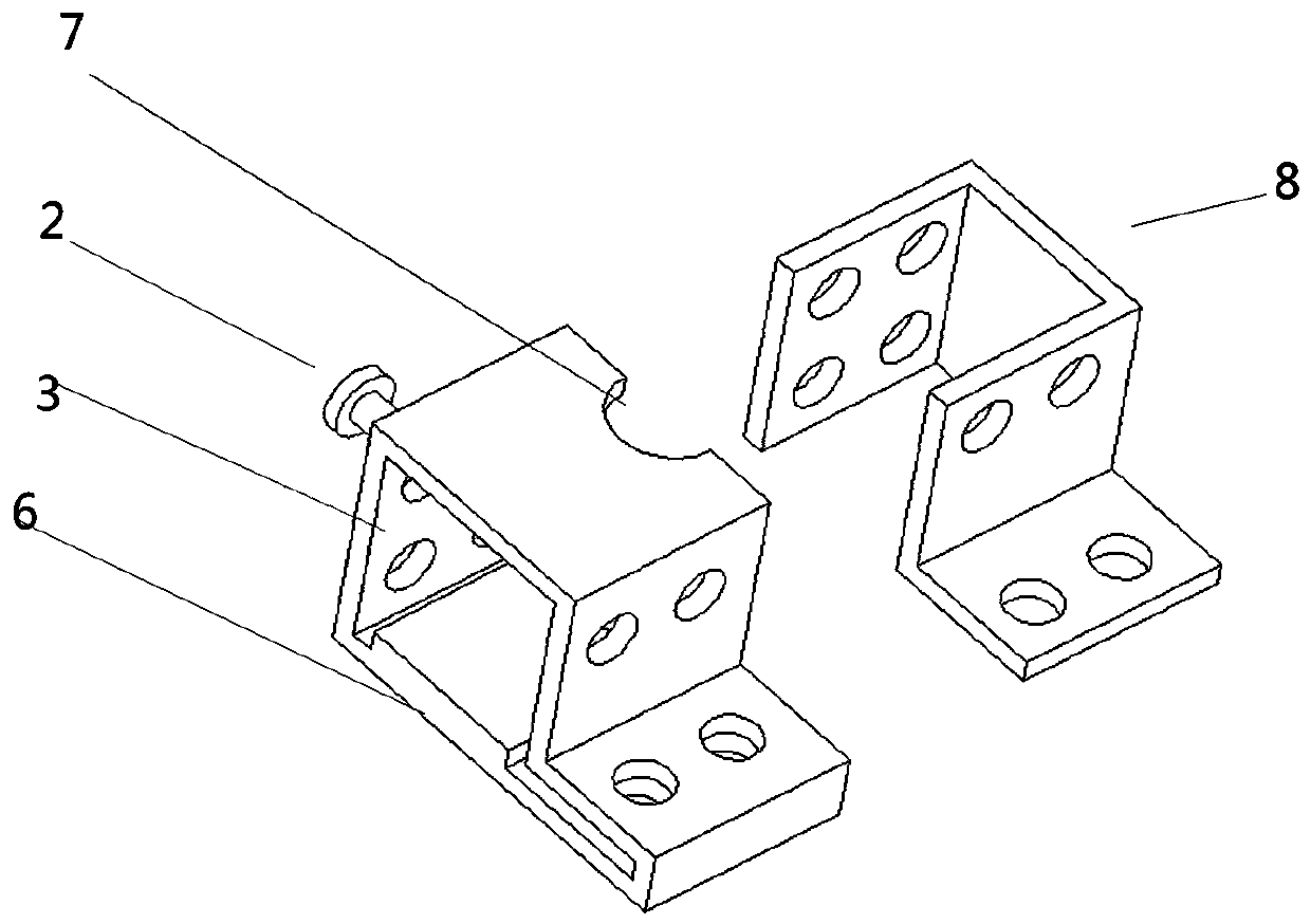 Angle bracket drilling jig