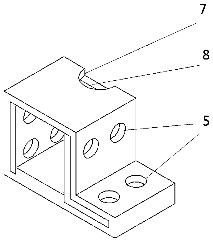 Angle bracket drilling jig