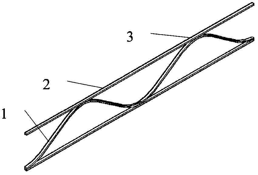 Manufacturing method for elastic cushion support