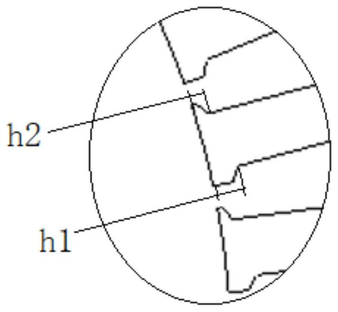 Motor stator and driving motor