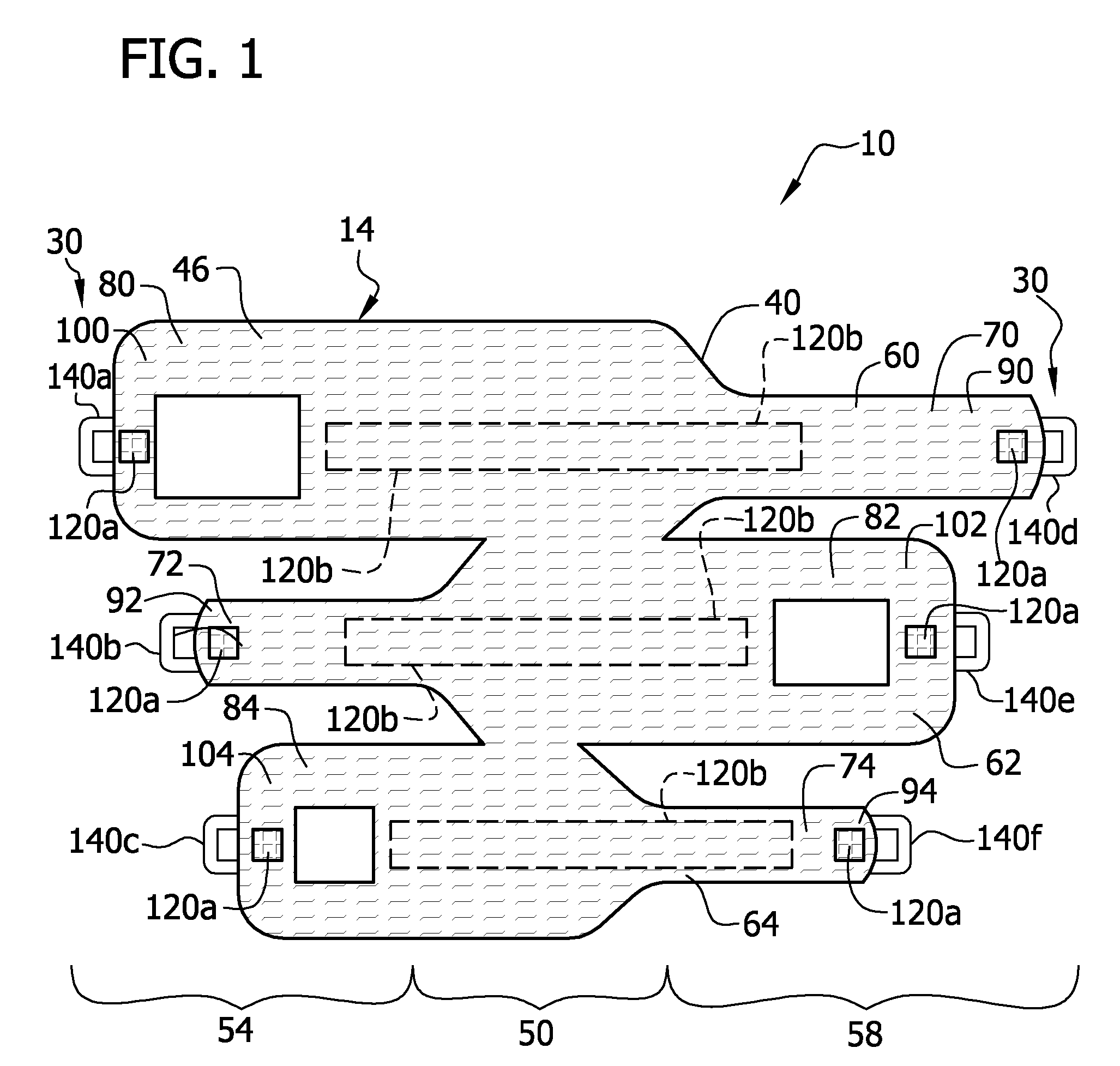 Hybrid compression garmet