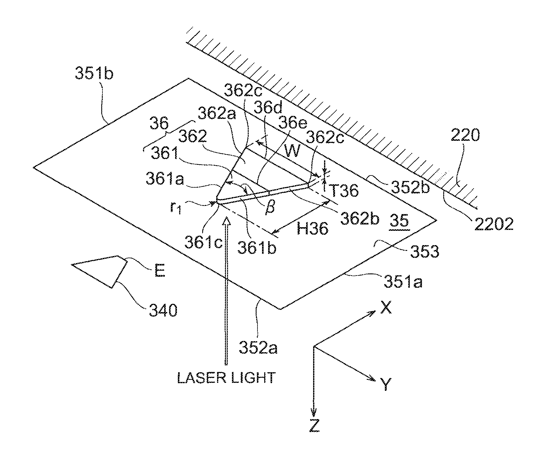 Thermally assisted magnetic head, head gimbal assembly, and hard disk drive