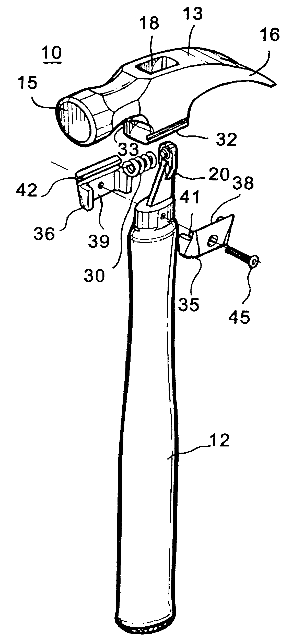 Recoiling striking device