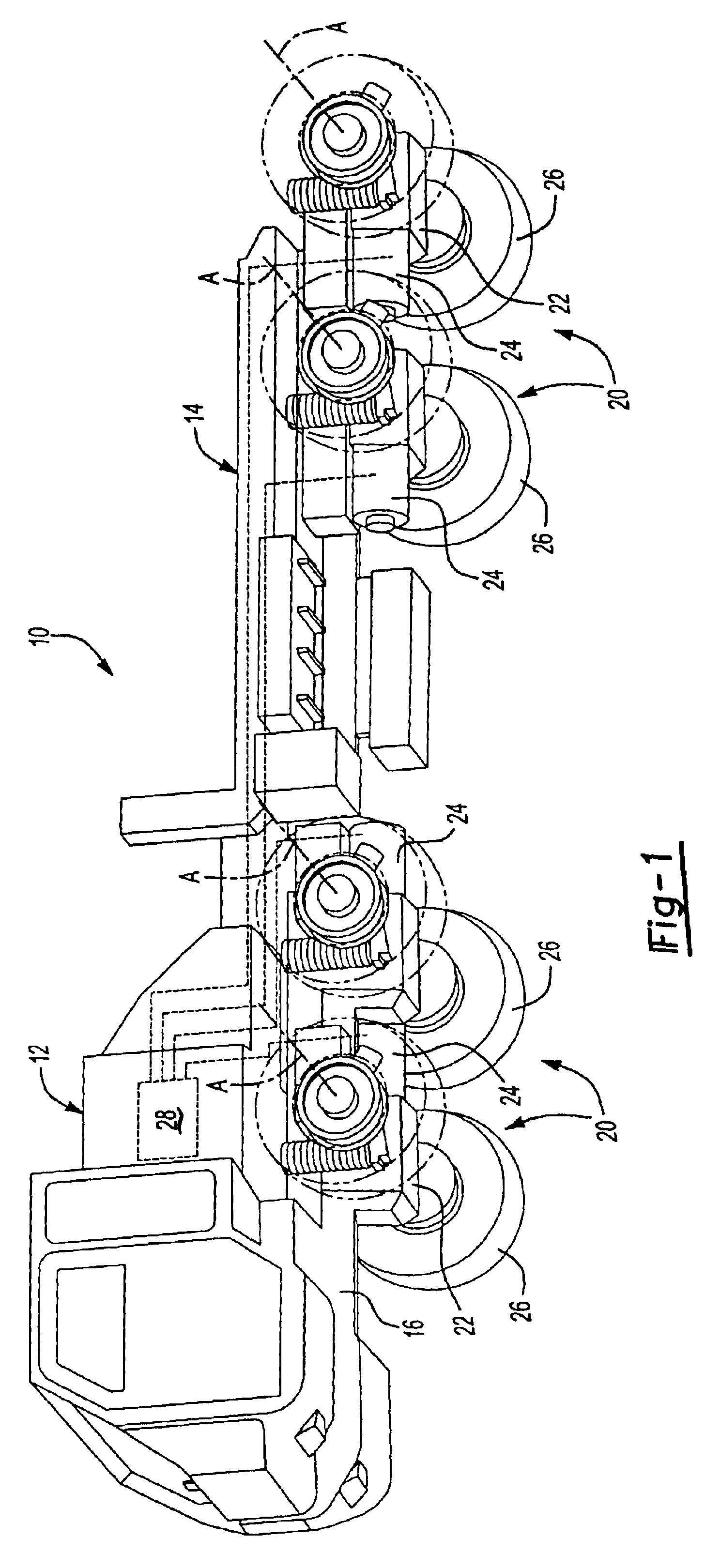 Two-speed gearbox with integrated differential