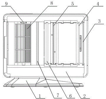 Plasma air purifier with air direction adjustable