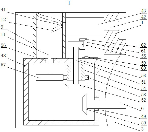 An adjustable spraying device for grape growing