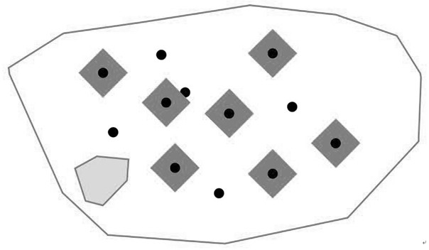 Planning method of government-enterprise transmission network based on quasi-rectangular distribution model combined with thermal map