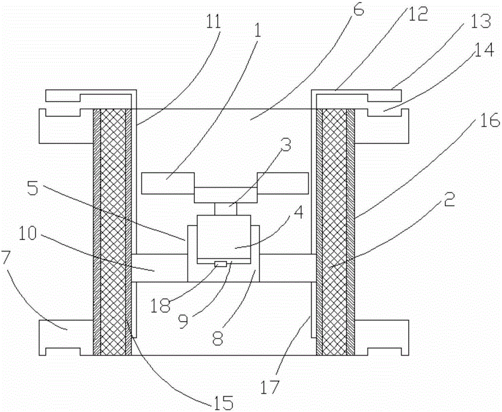 Axial flow fan convenient to install and adjust