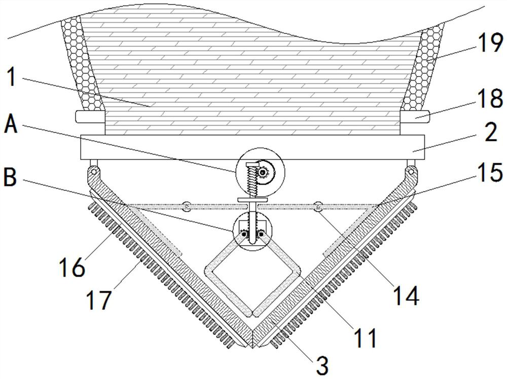 Sampling device for contaminated soil regeneration