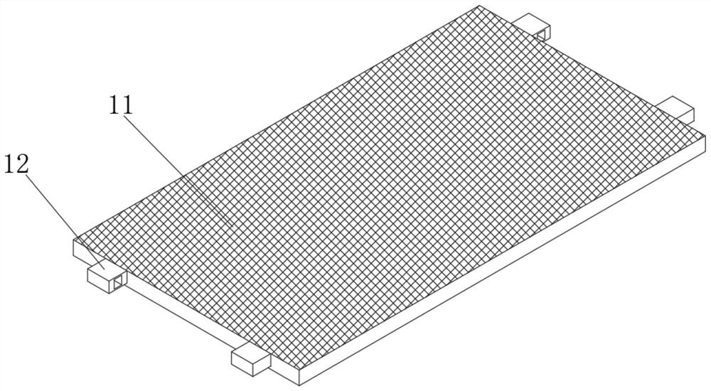 Vibration screening device for carbon production