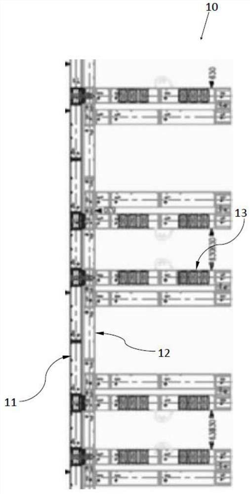 Routing control method of goods-to-person workstation conveyor line based on multi-layer bin storage