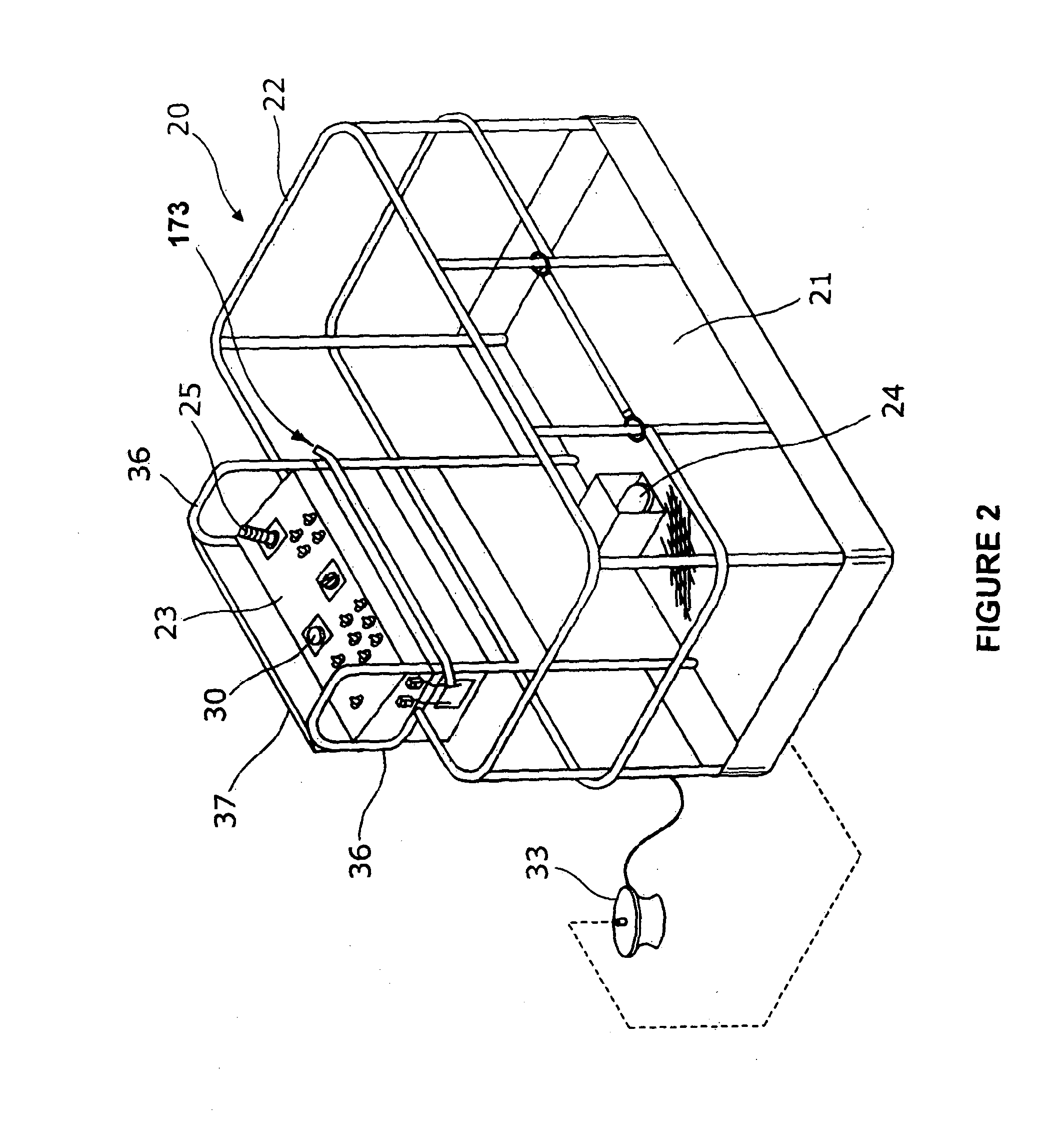 Aerial Lift with Safety Device and Alarm