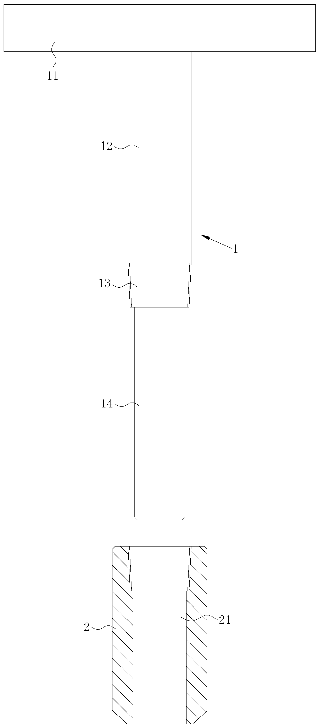 Welding auxiliary tool and welding method for instrument installation base