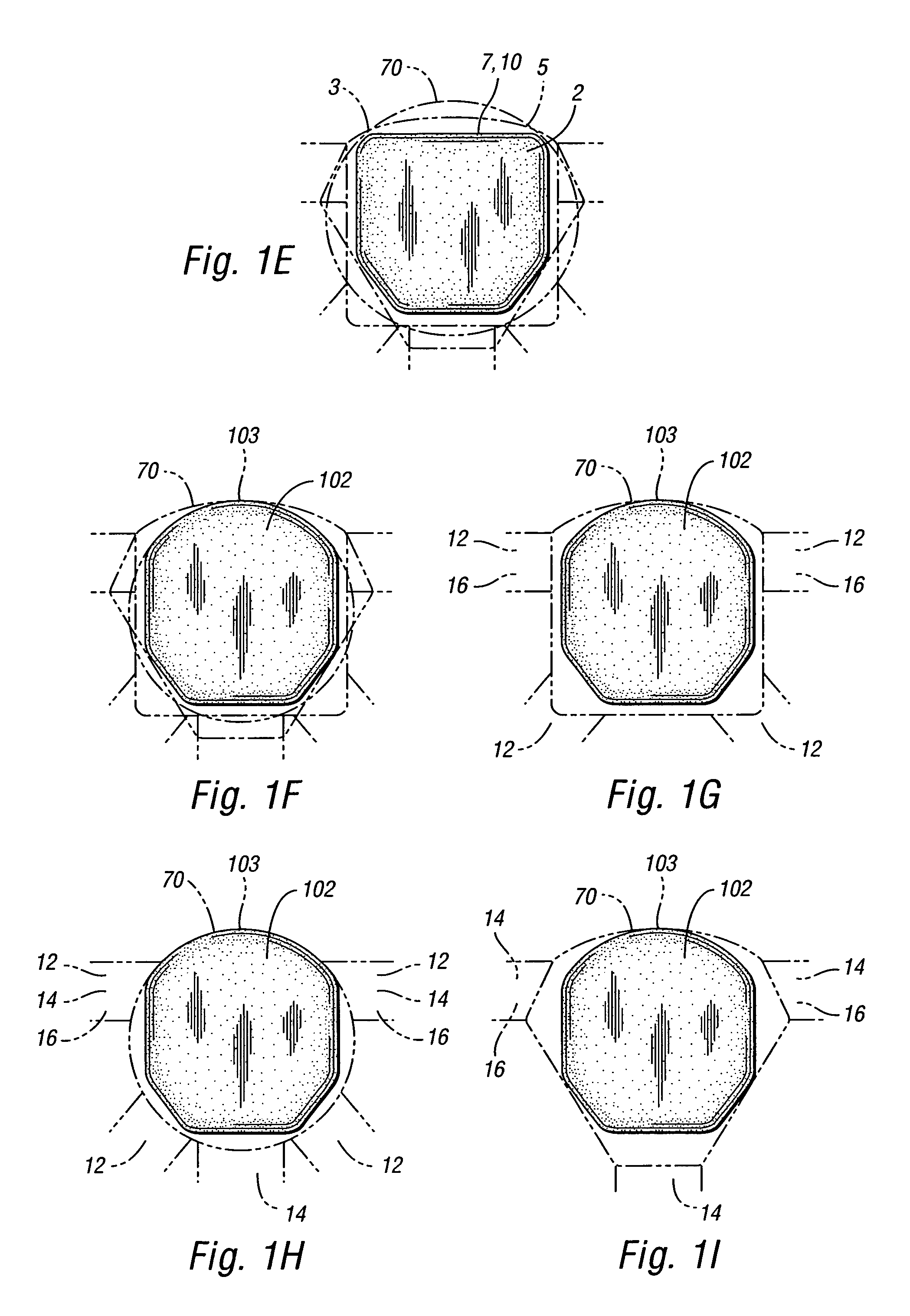 Styling flexible driver air bag module and method of making same