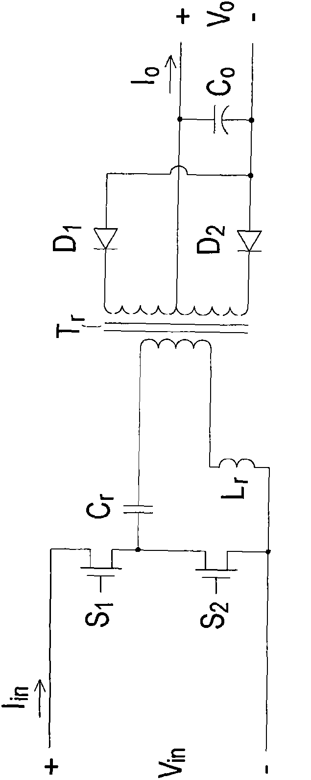 Multiphase switch power supply switching circuit