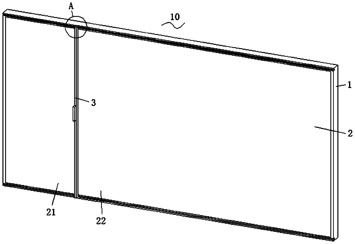 Interconnected blackboard with playback function and system thereof