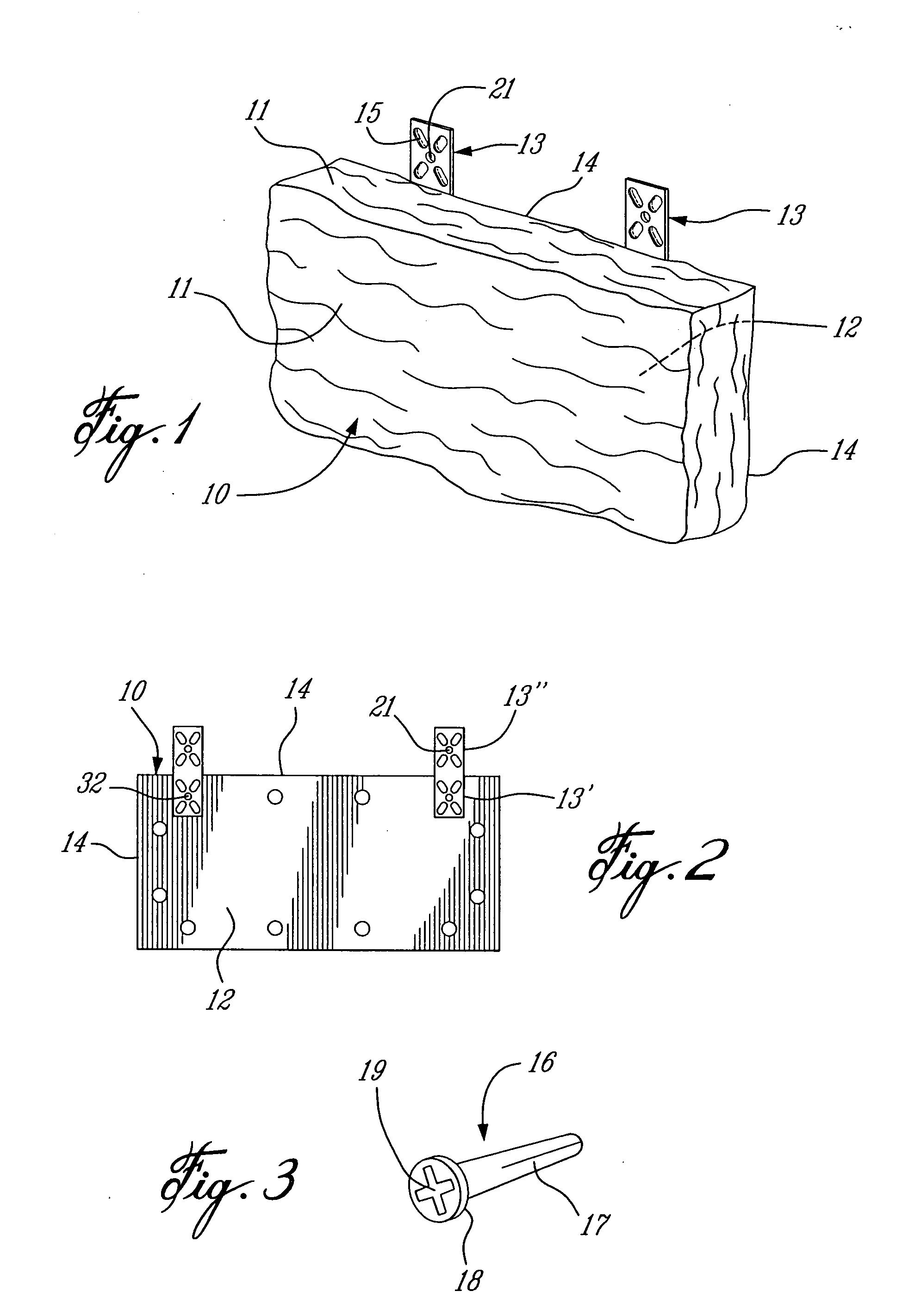 Artificial stone anchoring system and method