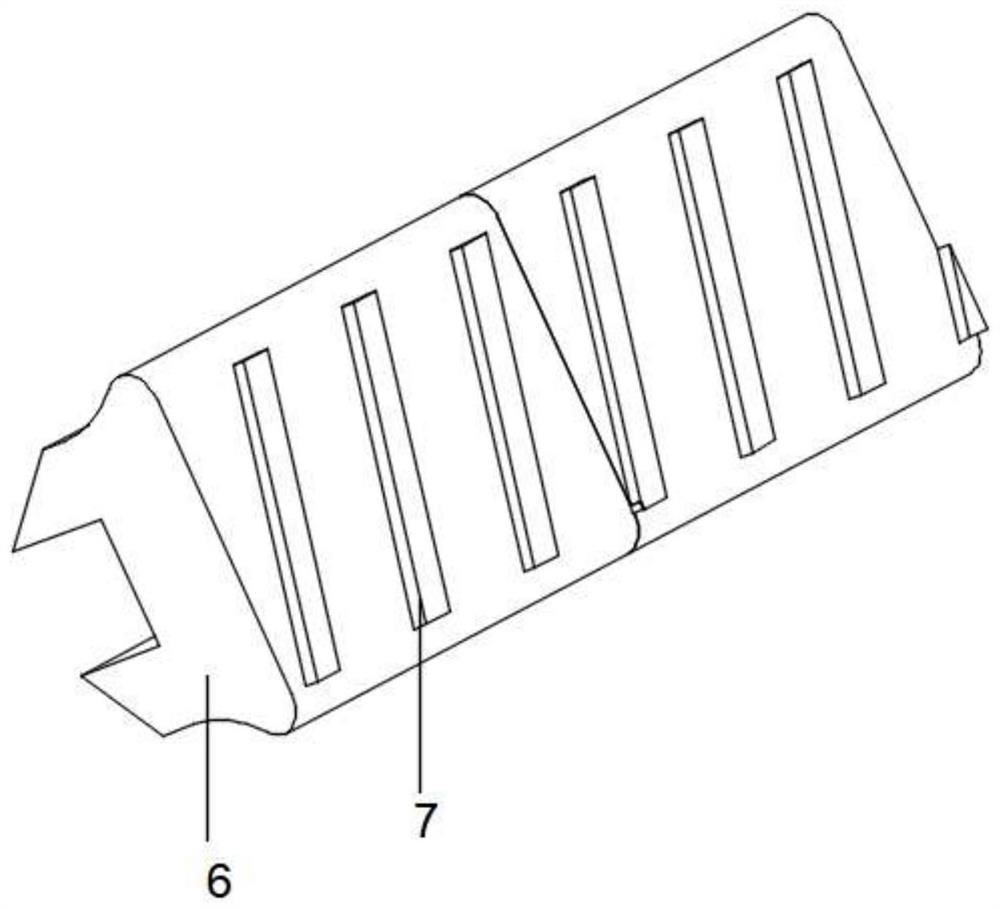 Internal partition plate of steel plate house for buildings