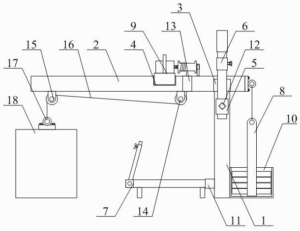 Building equipment connecting device convenient to disassemble and assemble