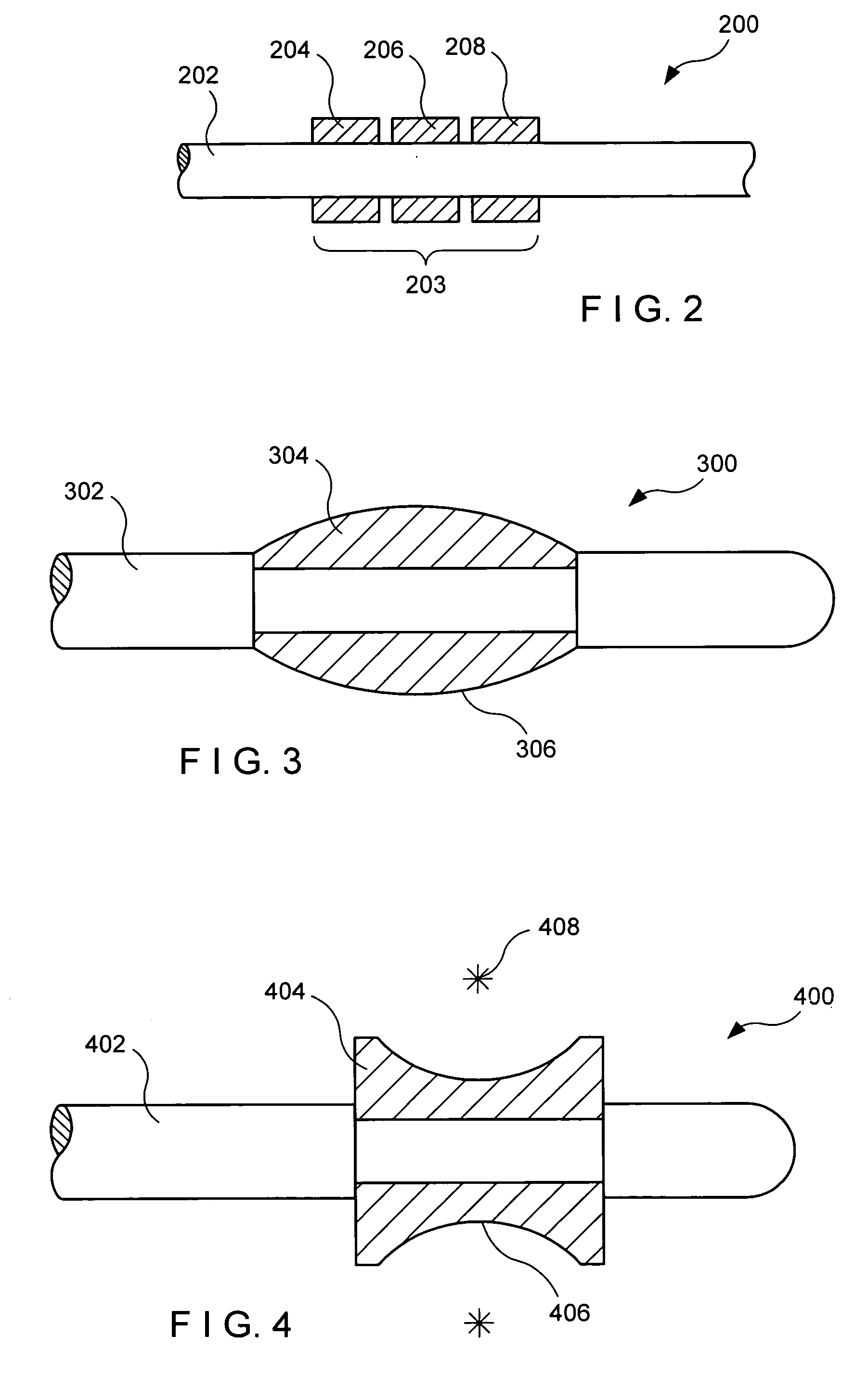 Cylindrical device for delivering energy to tissue