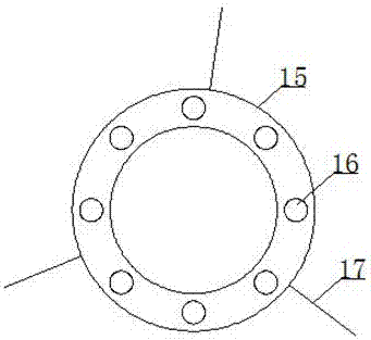 Biogas dry fermentation device with rotation rapid material feeding-discharging function