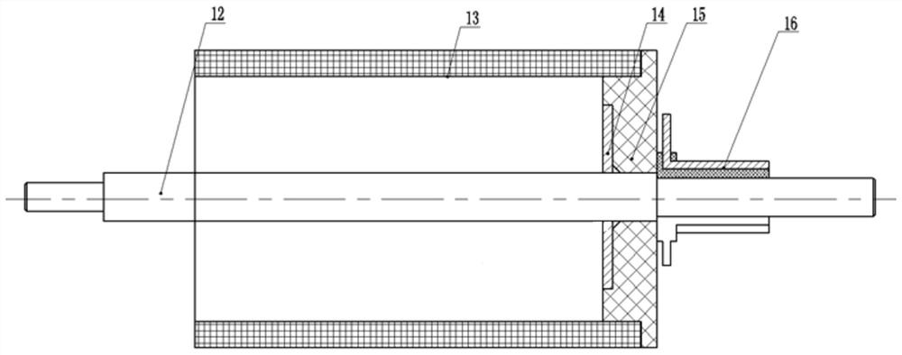 A high torque density coreless motor and its dynamic balance adjustment method