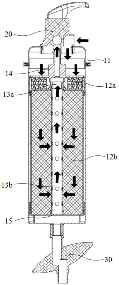 Filter element and water purification system