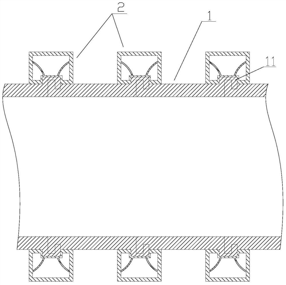 A hdpe double wall corrugated winding pipe