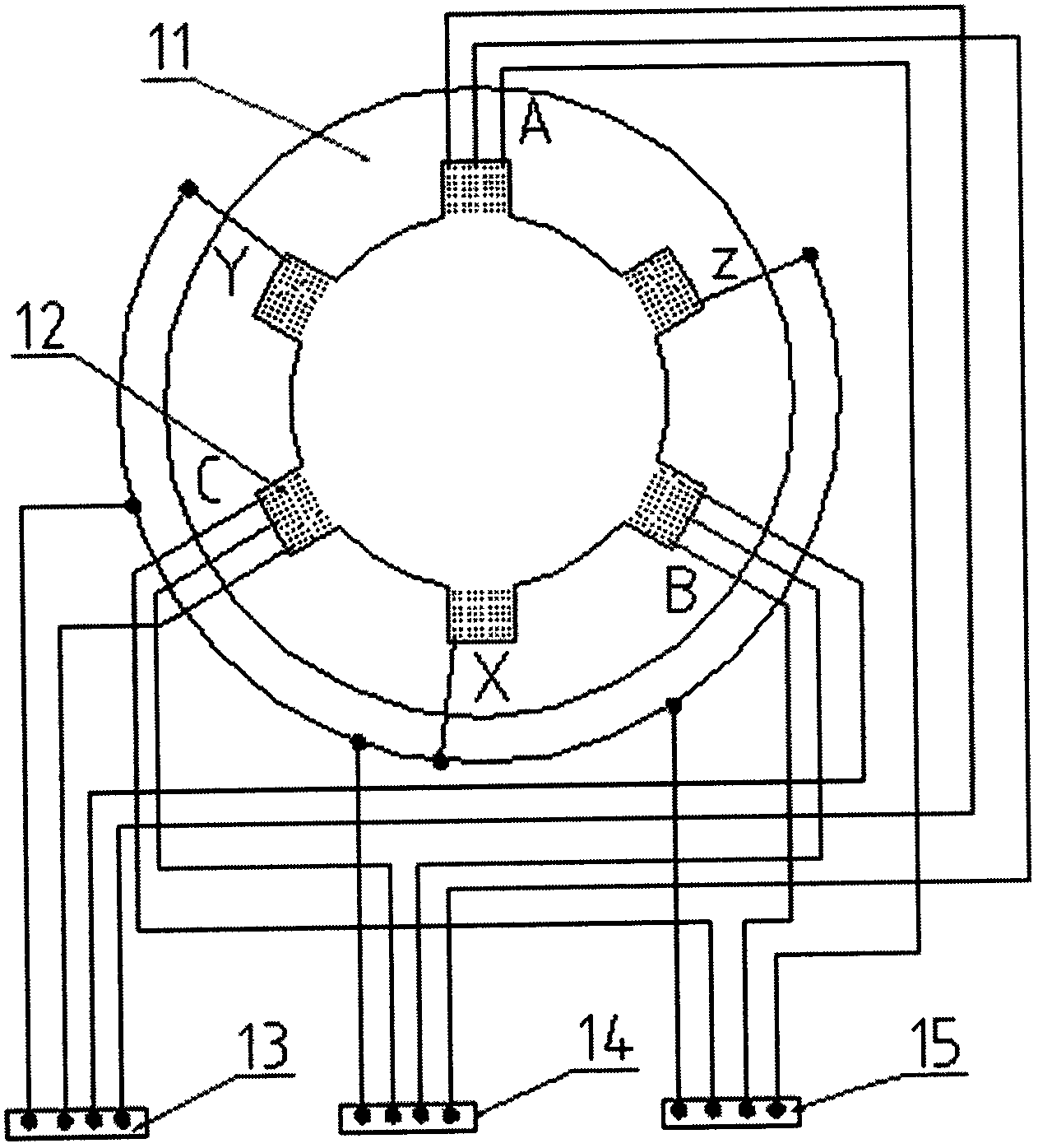 Method for adjusting output power of synchronous generator