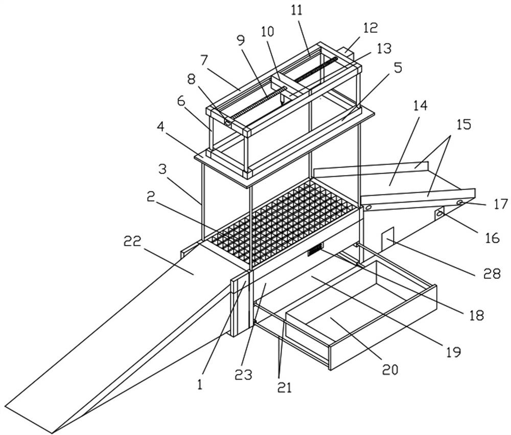 Acrylic carving machine capable of automatically fixing materials