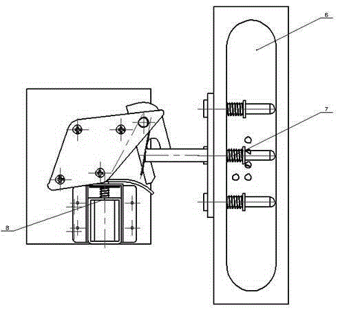 An embedded bicycle parking space