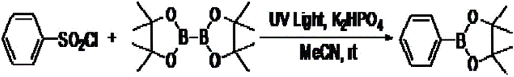 Synthesis method of aromatic borate compounds