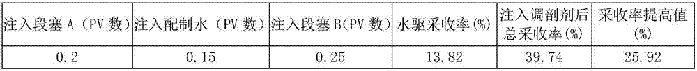 Positive rhythm reservoir poly-surfactant double-slug profile modification agent and utilization method thereof