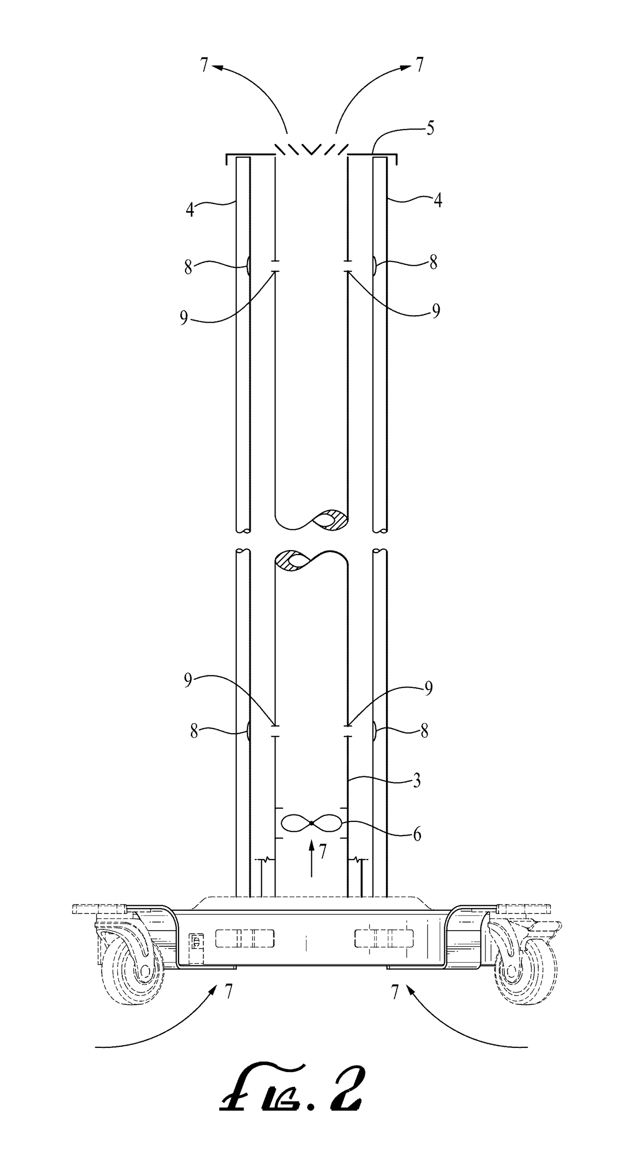 Method and apparatus for operating a germicidal UV device with a programmable logic controller and a bluetooth low energy solution