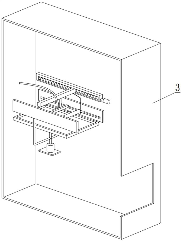 Device and method for preparing glass fiber fabric reinforced PPS (polyphenylene sulfide) composite material laminate