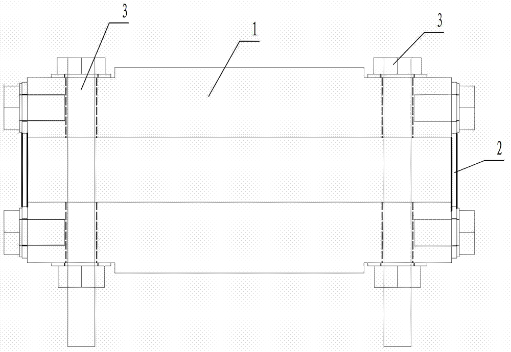 Device and method for treating poor contact heating electricity of equipment wiring board and jumper conductor clamper