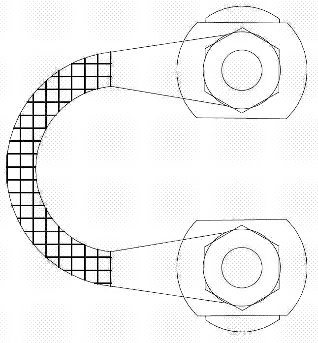 Device and method for treating poor contact heating electricity of equipment wiring board and jumper conductor clamper