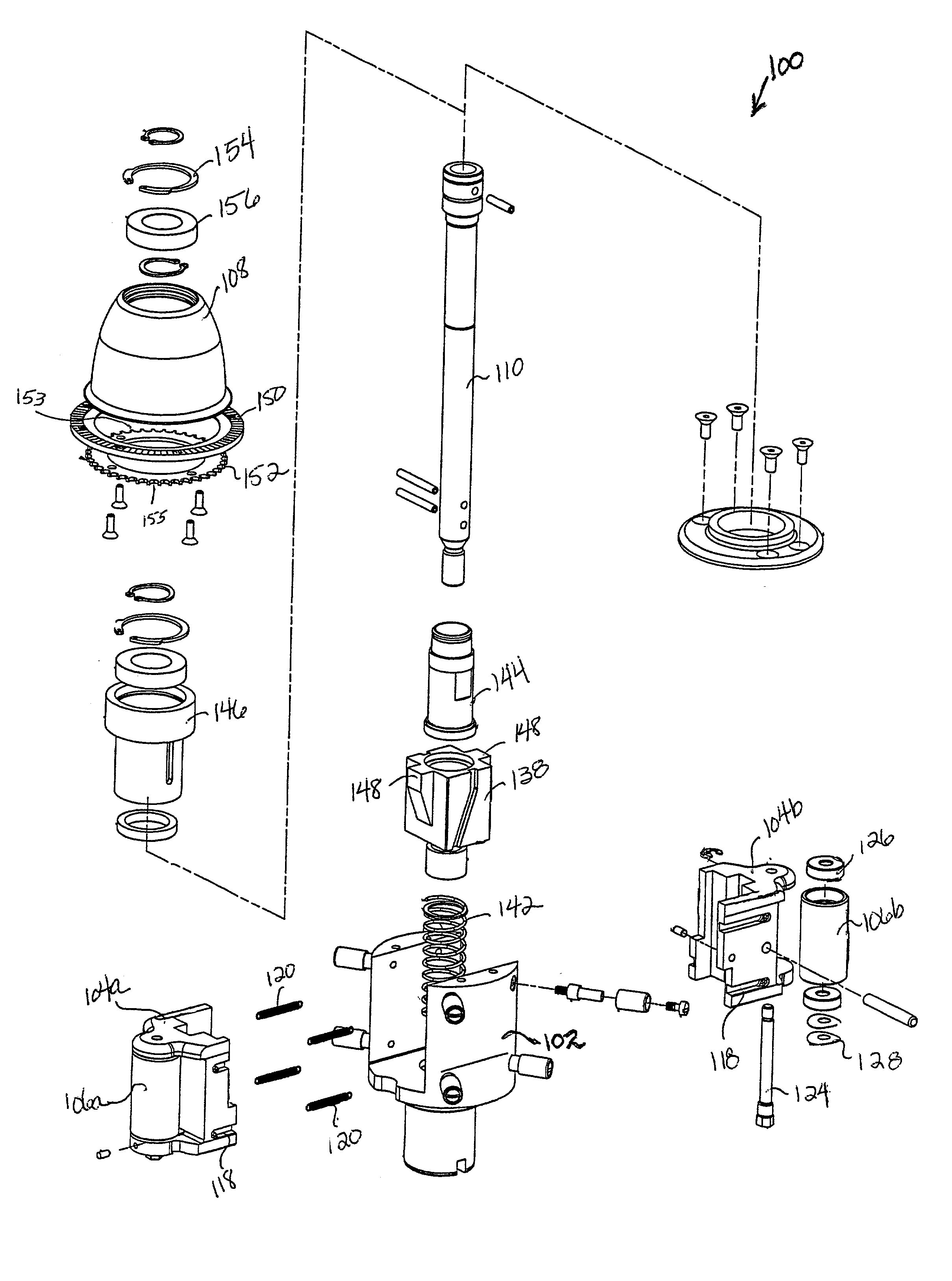 Dynamic brake with backlash control for peristaltic pump