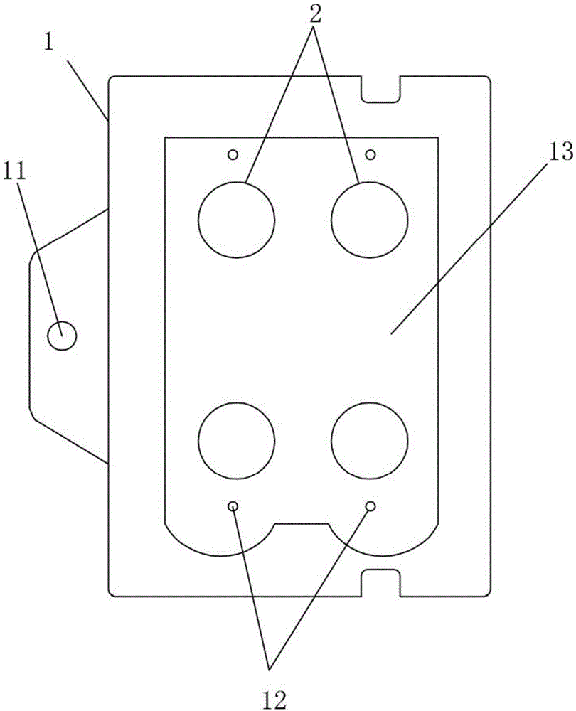 Fuel tank support for vehicle