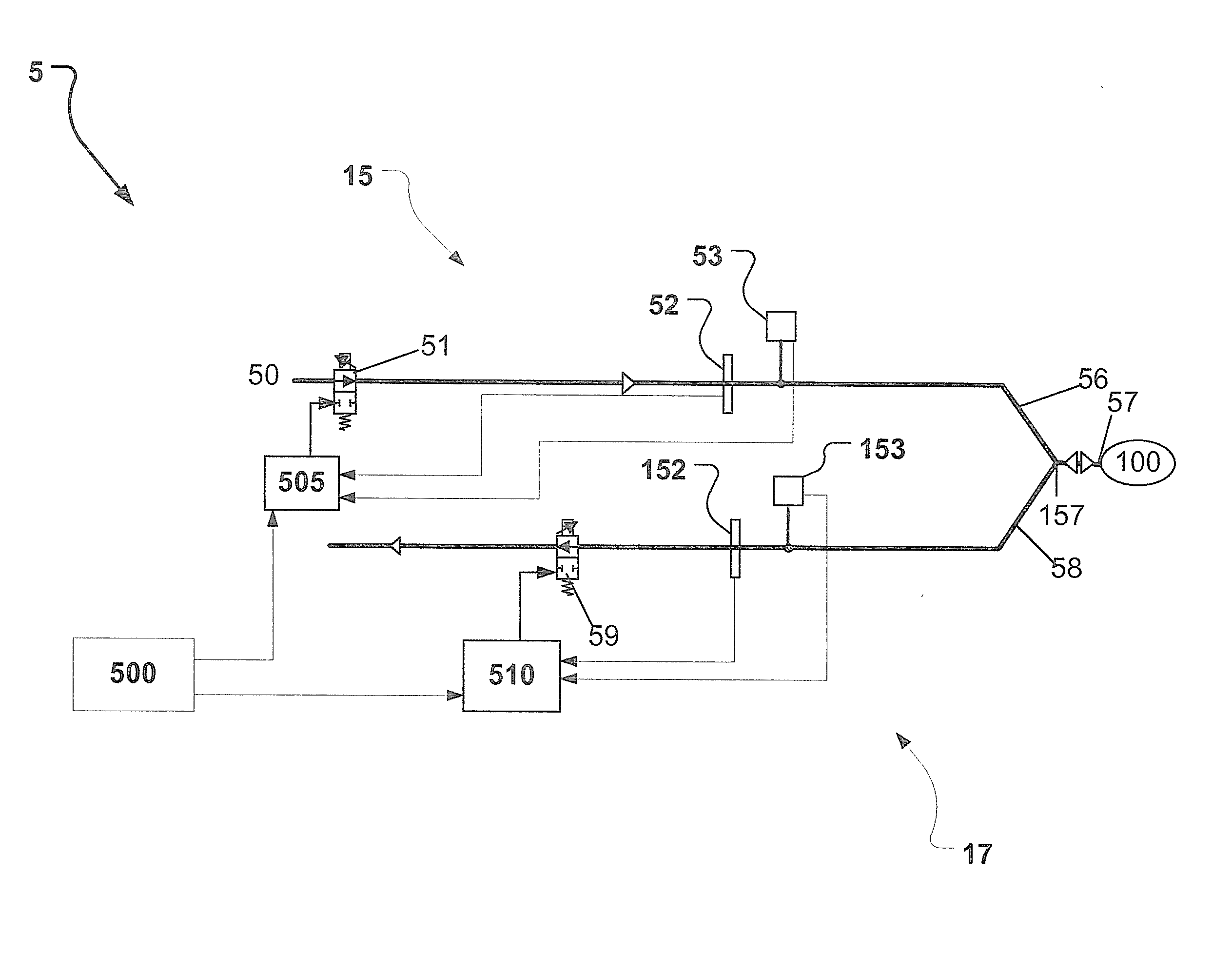 Peep regulation for a breathing apparatus