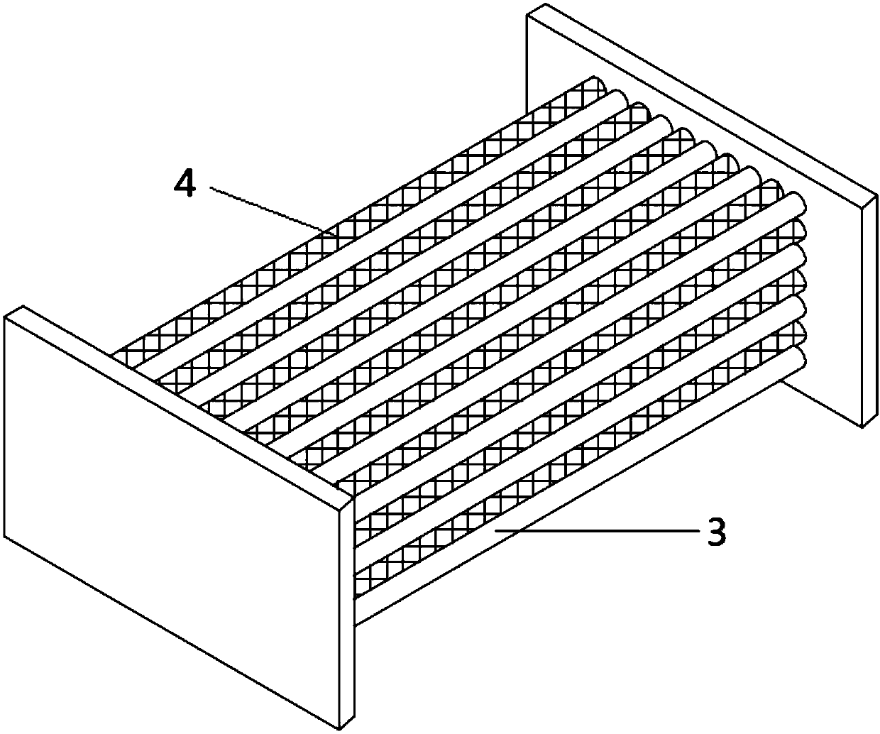 Grid type high-throughput plasma reactor and hydrogen sulfide decomposing method