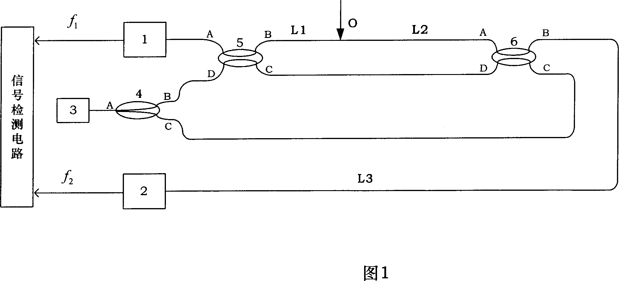 Disturbing signal detecting system based on bidirectional Mach Zehnder heterodyne interferometer