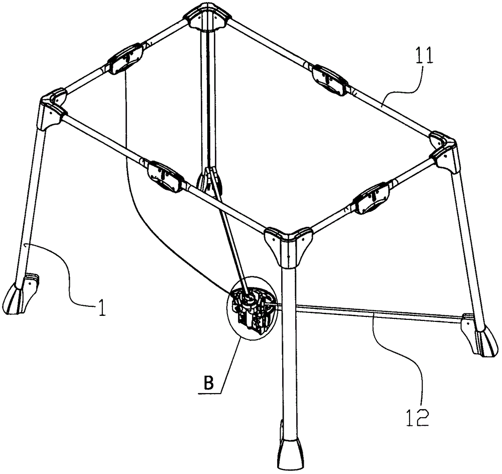 Children game bed