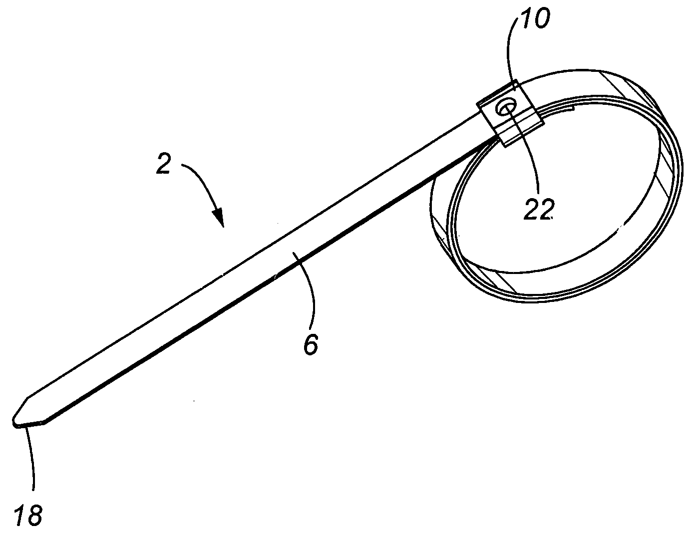 Dual locking band clamp and method of forming the same