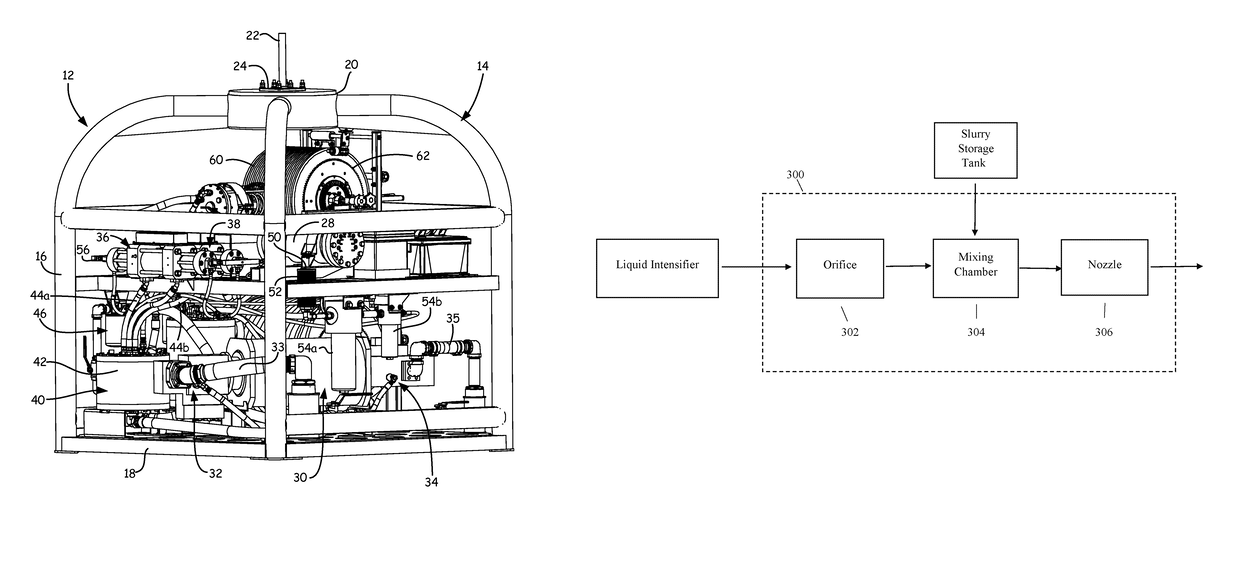 Submersible liquid jet apparatus